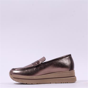 Marco Moreo Pompei Slip On Platform - Bronze